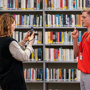 Content-Erstellung für Social Media. Foto: DOJL/Philipp Wohlfart