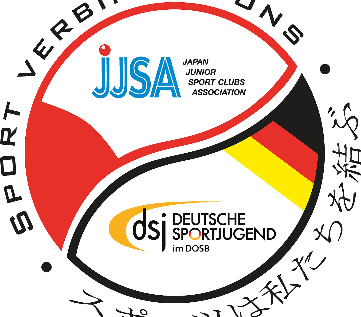 Logo des Deutsch-Japanischen Sportjugend-Simultanaustausch