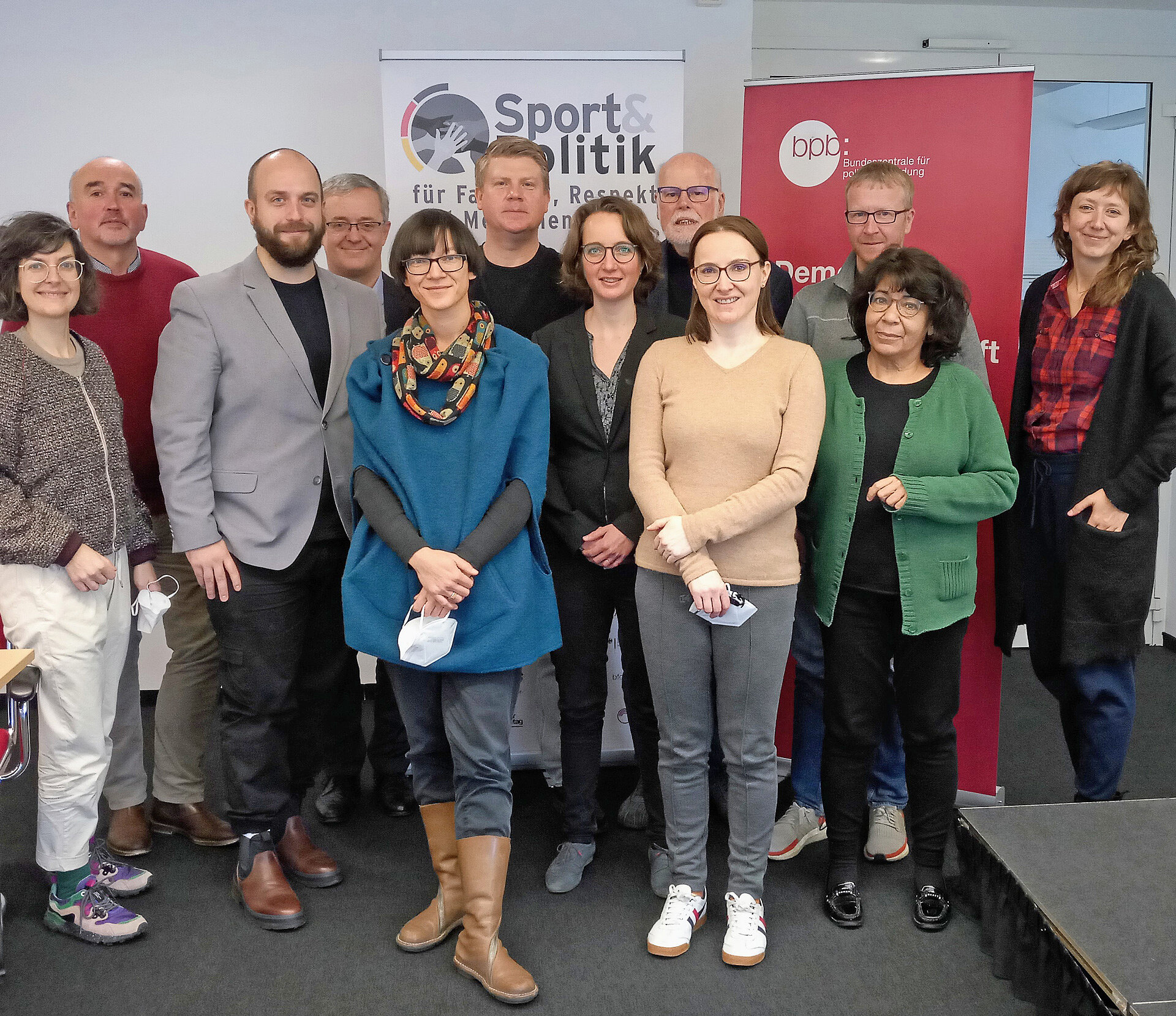 Gruppenbild der Teilnehmenden