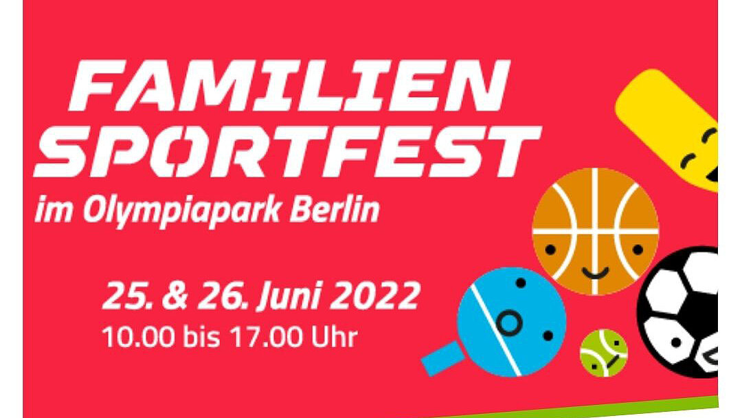 Werbeplakat des Familiensportfestes